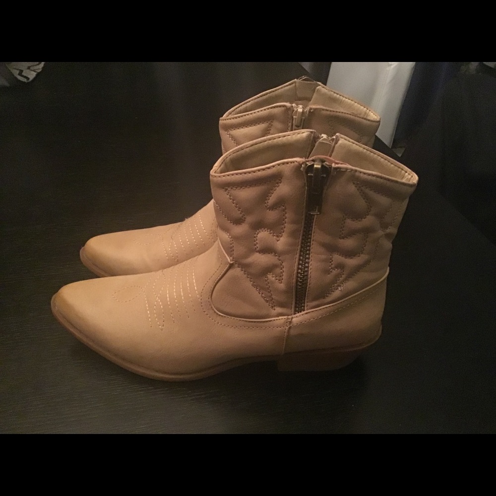 Cowboy style boots